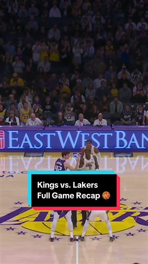 Kings vs. Lakers full game highlights 👏 #NBA #NBAHighlights #Lakers #Kings