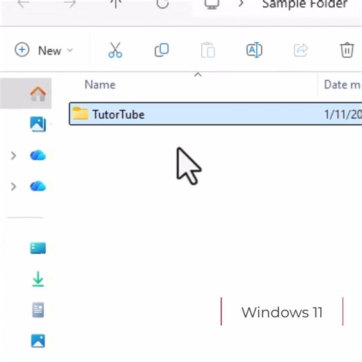 Windows 11 Creating Folders