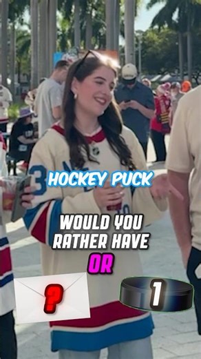 Mystery Envelope or Hockey Puck? 👀🔥