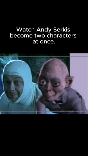 forgotten reelworks on Instagram: "In this scene, Andy Serkis performs Smeagol’s internal conflict in real time — switching posture, voice, emotion, and intent between two personalities. The motion-capture performance wasn’t just reference material. It was the performance. This moment is why Smeagol remains one of the most psychologically complex characters ever put on screen — and why audiences still remember him decades later. #lordoftherings #behindthescenes"