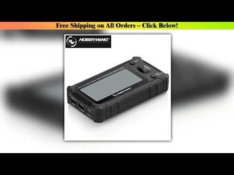 Hobbywing Multifunction LCD Program Box Pro OTA Parameter/ Firmware Update 1-8S Battery For