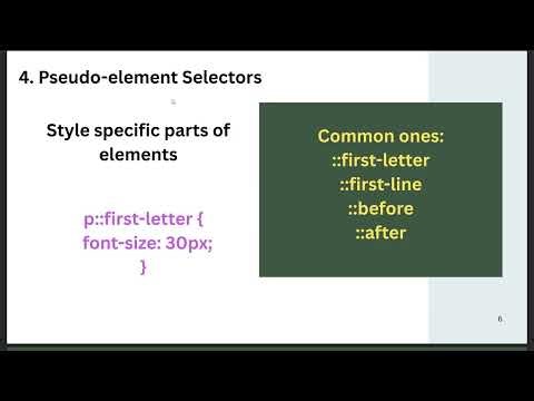 👉 CSS Selectors Explained for Beginners | Full Tutorial with Examples !@CODE.I.N