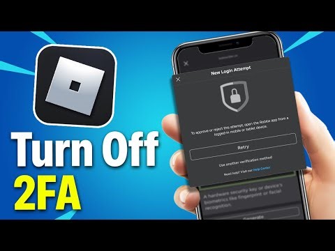 How To Turn Off 2 Step Verification On Roblox - Disable Roblox 2FA (EASY)