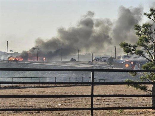 Xcel Energy working to restore power to customers affected by fire in Potter County