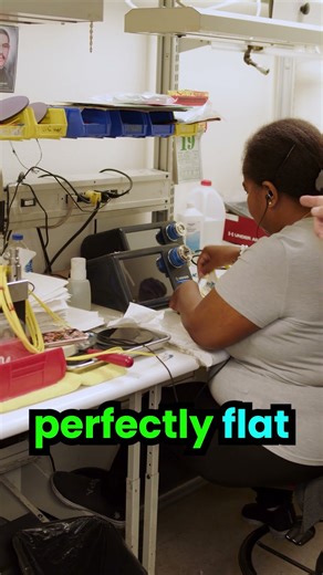 Thinner Than Human Hair! #fiberoptic