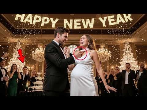 Silvester Horror – er greift seine schwangere Frau vor aller Augen an