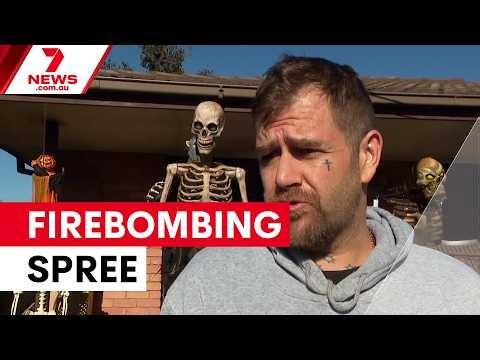 Firebombing spree sparks fear across Melbourne | 7NEWS