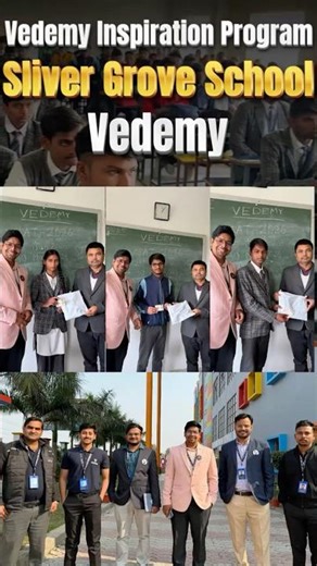 Vedemy Inspiration Program (VIP) | Sliver Grove School | Vedemy | #vedemy #inspirationalprogram