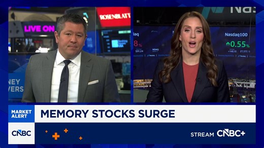 Memory stocks surge as earnings season gets underway