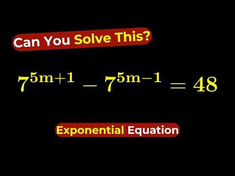 Can You Solve This Exponential Equation Before I Do? WAEC & IGCSE Exam Questions Solved