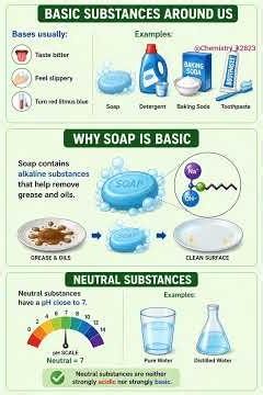 pH of Everyday Things Around Us | Acids, Bases & pH Scale Explained 🧪🌿 #chemistry #neet #phvalue