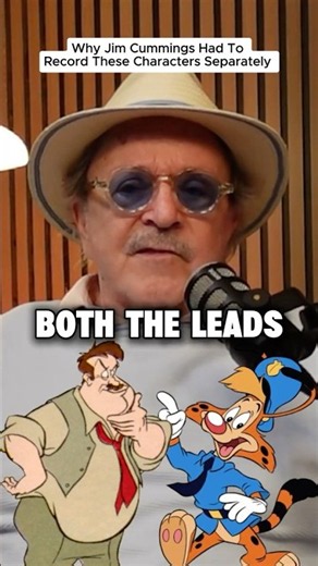 Why Jim Cummings had to record these characters separately