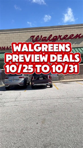 Walgreens brand new with a deal start on 10/25 to 10/31 #Walgreens #WalgreensDeals #WalgreensCouponing #couponing #fyp