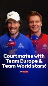 Carlos Alcaraz, Taylor Fritz and more in Courtmates! 🎾