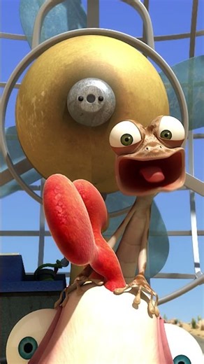 Chickens Can Fly? #oscarsoasis #cartoon #chicken