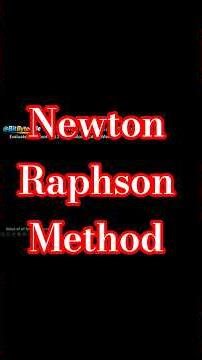 Newton Raphson Method of Numerical Methods | Engineering Mathematics | Numerical Technique | BCA