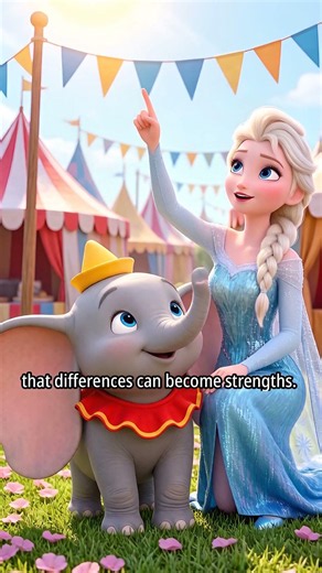 Elsa & Dumbo's Big Lesson | How Dumbo's Ears Saved the Festival! 🐘❄️✨