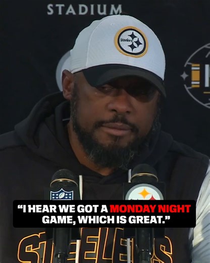 Mike Tomlin is happy to play under the Monday Night lights 🤩 Watch Texans-Steelers Jan. 12 on ABC, ESPN, ESPN2 and the ESPN App 🍿 | ESPN
