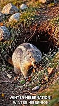 GROUNDHOG: The Amazing Underground Survival Expert #animalfacts #wildlife #nature
