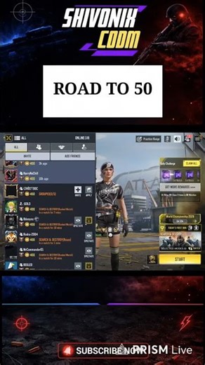 CODM LIVE | LET'S DOMINATE THE LOBBY |SHIVONIX CODM