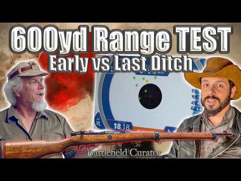 Early War Type 99 vs Last Ditch- Range Test at the Talladega Marksmanship Park 100-600 yards!