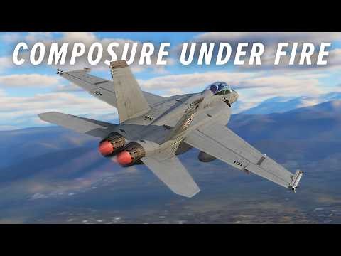 US F/A-18 Super Hornet Over The Modern Battlefield | DCS World