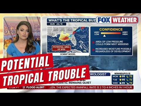 Monitoring The Gulf For Potential Tropical Threat This Weekend As Overall Atlantic Remains Quiet