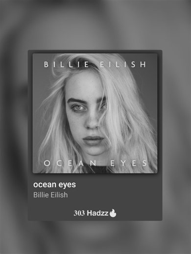 ocean eyes #lyrics #oceaneyes #billieeilish #musicvibes #foryou | Ocean Eyes - Billie Eilish