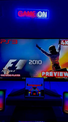 F1 2010 PS3 Gameplay One Hand Player