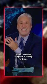 Jon Stewart ROASTS Trump’s Take on Presidential Power #shorts