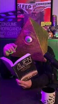 Lizard People Reading Rainbow. Len Kasten Alien World Order.