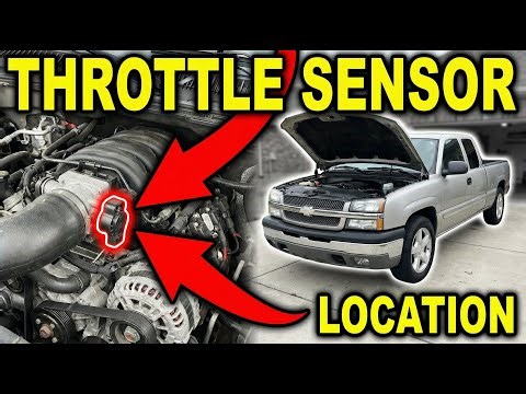 Where Is Throttle Position Sensor Chevy Silverado