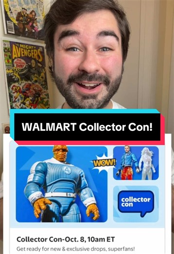 Walmart’s Collector Con is BACK, and you now have a chance to get the best exclusives from the big show, sent straight to you at home! #WalmartPartner 💥 Here are some of my favorite picks, and be sure to mark you calendars for October 8-9 at @Walmart #CollectorCon! 💥