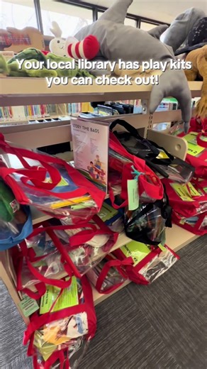 We’ve lived in quite a few different states and all the local libraries had a toy lending library, or story kits with fun things inside! Best part, FOR FREE! #sahm #momsoftiktok #gradstudentmom #library #storykits