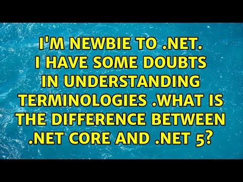I'm newbie to .NET. I have some doubts in understanding terminologies .What is the difference...