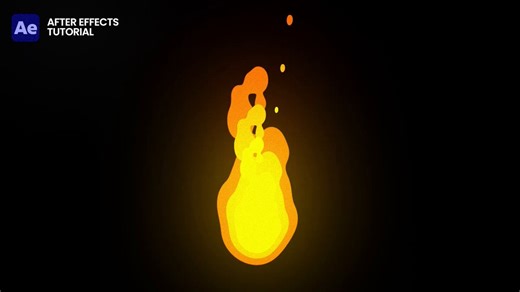 fire animation tutorial in after effects