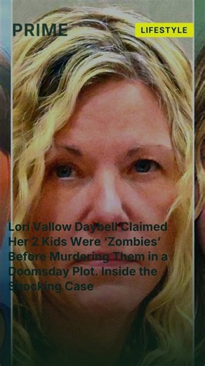 Lori Vallow Daybell Claimed Her 2 Kids Were ‘Zombies’ Before Murdering Them in a Doomsday #shorts