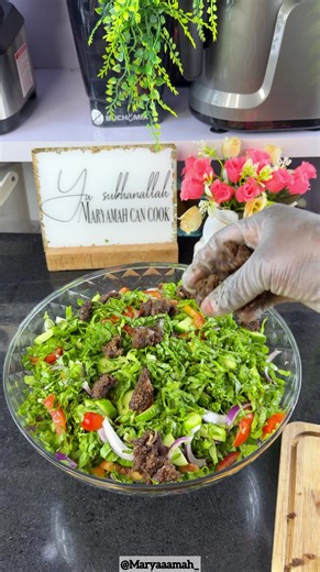 Hausa Salad Preparation with Buchymix Blender