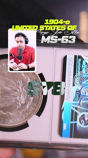 1904‑O Morgan MS63 🤩 Live Auction Win with Our Coin Experts