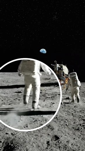 This footage shows astronauts walking on the Moon surface during NASA’s Apollo missions. Between 1969 and 1972, astronauts explored the Moon in low gravity and worked in a completely airless environment. The Moon’s gravity is only one-sixth of Earth’s, which is why astronauts move slowly and bounce. They collected rock samples, set up scientific experiments, and studied the lunar surface. These Apollo mission footages remain one of the most important records in human space exploration history. #
