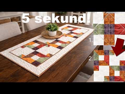 The easiest “wow” quilt block from a square