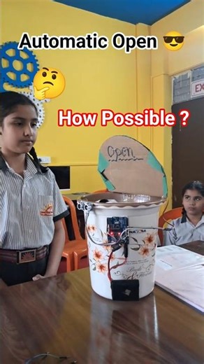 Smart Dustbin Auto Open System | How Possible 😱