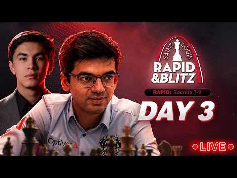 2026 Saint Louis Rapid & Blitz: Day 3 | #GrandChessTour
