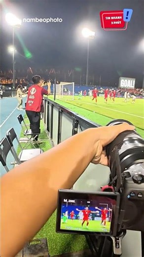Đây là cách phóng viên ghi hình U23 Việt Nam: #shorts