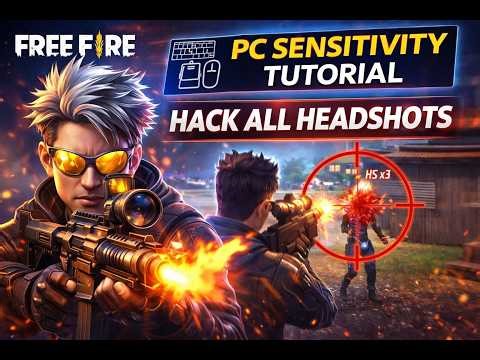 BEST PC Sensitivity Settings For One Tap Headshot 🔥 | Free Fire PC Settings 2026