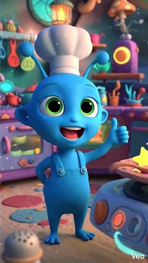 Tiny Alien Catches Fish & Cooks with Friends 👽🐟🍳✨ | Cute Clay Animation Story