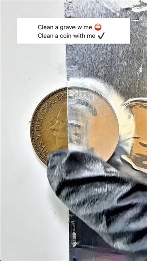 I turned this coin into a mirror 🪩