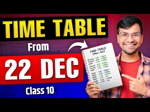 25 DECEMBER से ऐसे पढ़ो to Score 99% in Class 10 Boards🔥 2026 || LAST 45 DAYS Strategy + Timetable