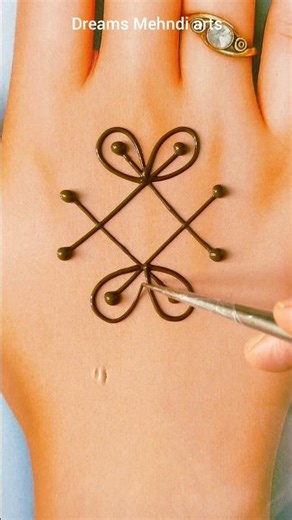 New Stylish Backhand Mehndi Design ✨| easy mehandi #shorts #mehndi #mehandi #mehndidesign