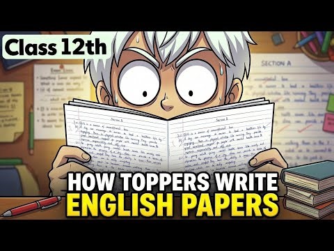 How Toppers Write English Paper | Class 12 Board Exam Trick 🔥